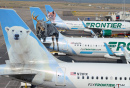 Самолёты Frontier Airlines в Денвере