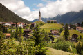 Горная деревня в Швейцарии