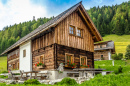 Деревянный дом в Альпах