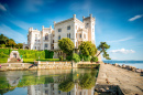Замок Мирамаре, Триестский залив, Италия