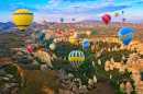 Воздушные шары над Каппадокией, Турция