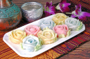 Сиамские розы, десерты тайской кухни
