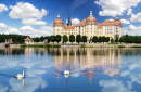 Замок Морицбург возле Дрездена, Германия