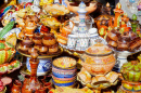 Марокканская глиняная посуда
