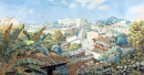 Вид Куэрнаваки с дворцом Кортеса