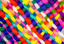 Разноцветное плетение