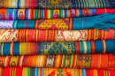 Красочный андский текстиль, Отавало, Эквадор