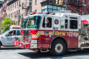 Пожарная машина в Нью-Йорке