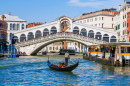 Мост Риальто в Венеции, Италия