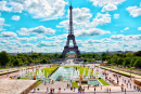 Эйфелева башня и сады Трокадеро, Париж