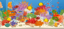 Аквариум с рыбками и кораллами