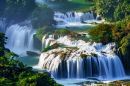 Водопад Банзёк, Вьетнам