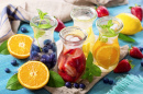 Летние фруктовые напитки