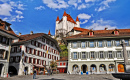 Замок Тун и Ратушная площадь, Швейцария
