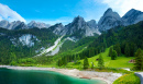 Альпийское озеро Гозау, Австрия