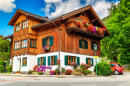 Альпийский деревянный дом, Австрия