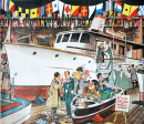 Boat Show- Обложка журнала Ко́льерс 1950 г