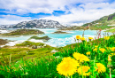 Ледниковое озеро в Норвегии