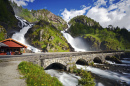 Водопад Лотефосс, Норвегия