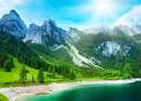 Озеро Гозаузее, австрийские Альпы