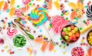Разноцветные конфеты и мармелад