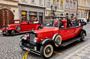Старые автомобили в Праге, Чехия
