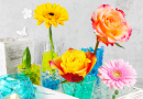 Цветочный декор на столе