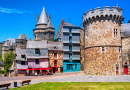Средневековый Витре, Бретань, Франция