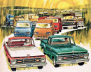 Ford и Mercury грузовики 1964г