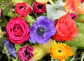 Смешанная цветочная композиция