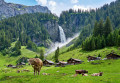 Деревня Эш, Швейцарские Альпы