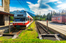 Скоростной поезд, Штрбске-Плесо, Словакия