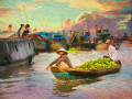 Вьетнамские продавцы фруктов