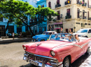Винтажное такси в Гаване, Куба