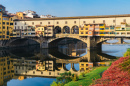Понте-Веккьо во Флоренции, Тоскана, Италия