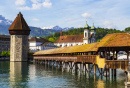 Часовенный мост в Люцерне, Швейцария