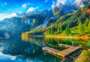 Горное озеро Гозаузее, Австрийские Альпы