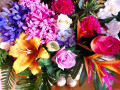 Яркие цветы