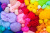 Разноцветные клубки пряжи