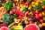 Разнообразие фруктов и овощей