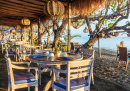 Пляжный ресторан на Бали, Индонезия