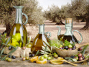 Натюрморт с оливковым маслом