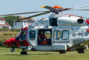 Спасательный вертолет в Уэльсе
