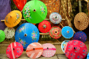 Фестиваль зонтиков в Боробудуре, Центральная Ява