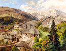Деревня в Альпах