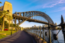 Мост Харбор-Бридж в Сиднее, Австралия