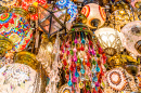 Традиционные турецкие мозаичные светильники