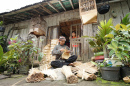 Плетение корзин, Вонособо, Индонезия