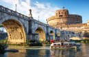 Мост и замок Святого Ангела в Риме