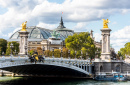 Мост Александра III и Большой дворец, Париж